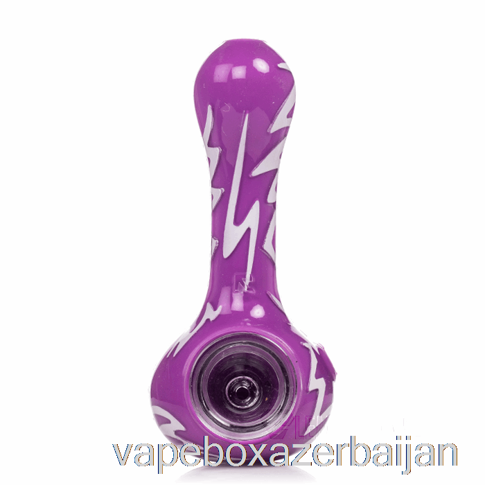Vape Baku Eyce ORAFLEX Switchback Silicone Spoon Purple / White